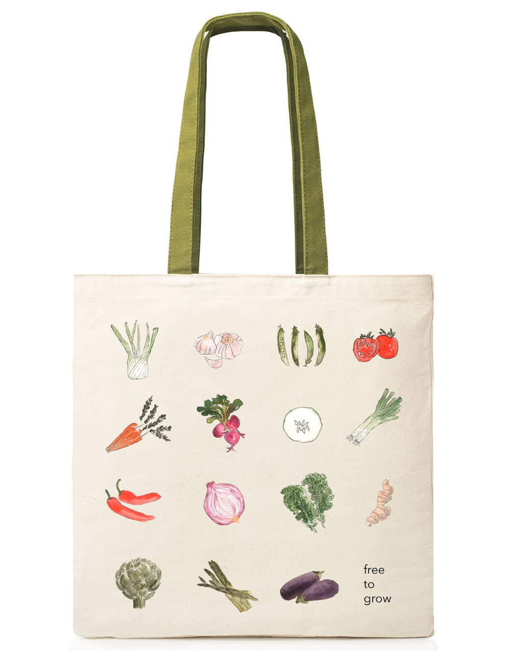 Free to Grow (Veggies) | Tote