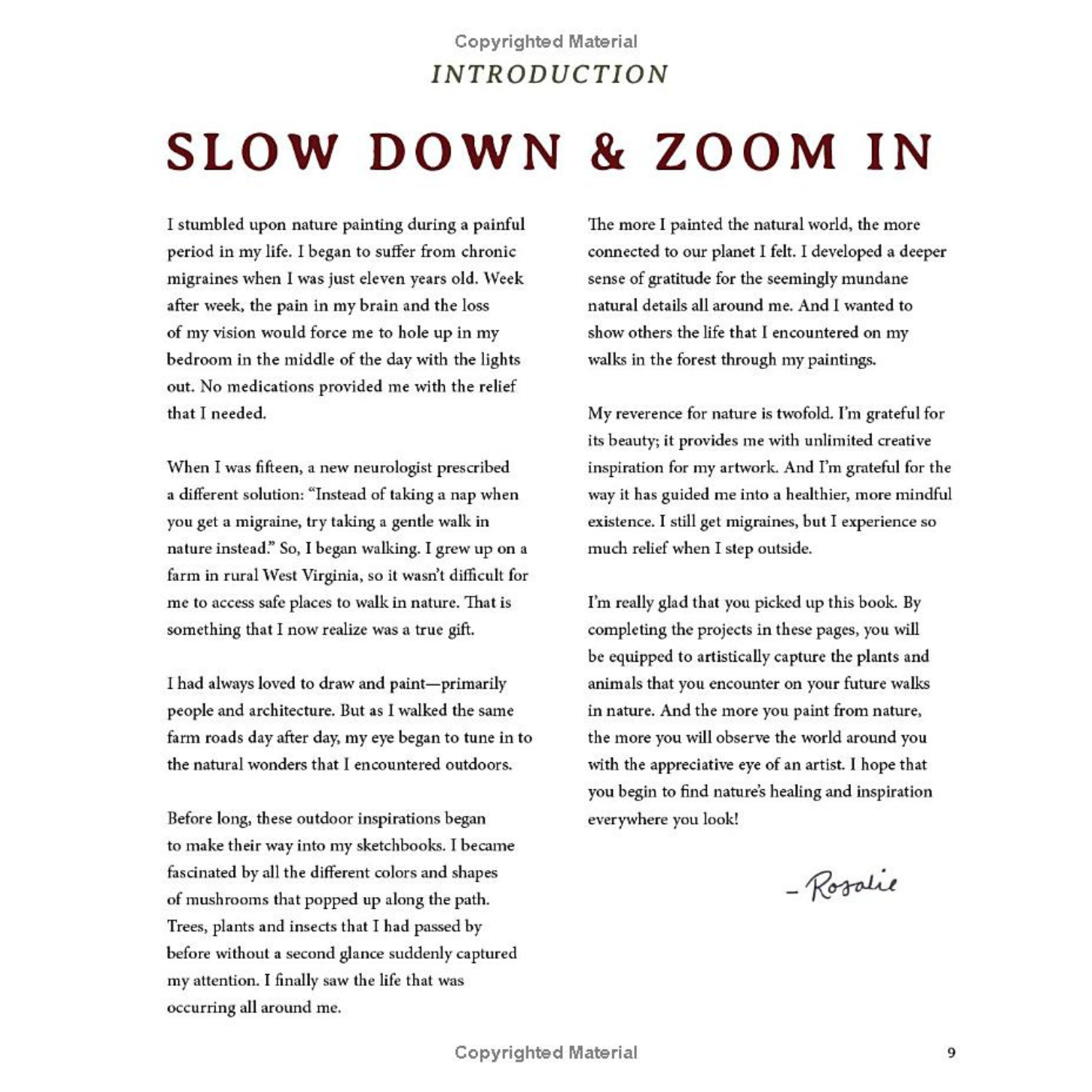 Watercolor in Nature: Paint Woodland Wildlife and Botanicals with 20 Beginner-Friendly Projects (Spiral Bound)