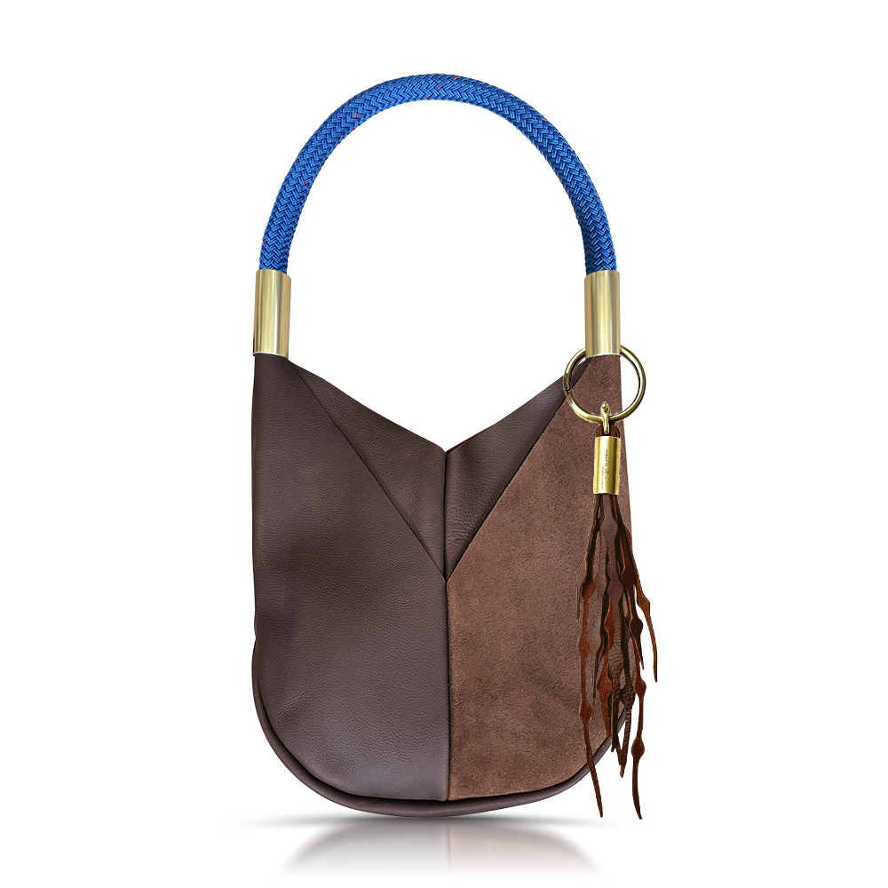 Original Wildwood Bag // Large in Brown Leather Add a Matching Seaweed Tassel (save $10)