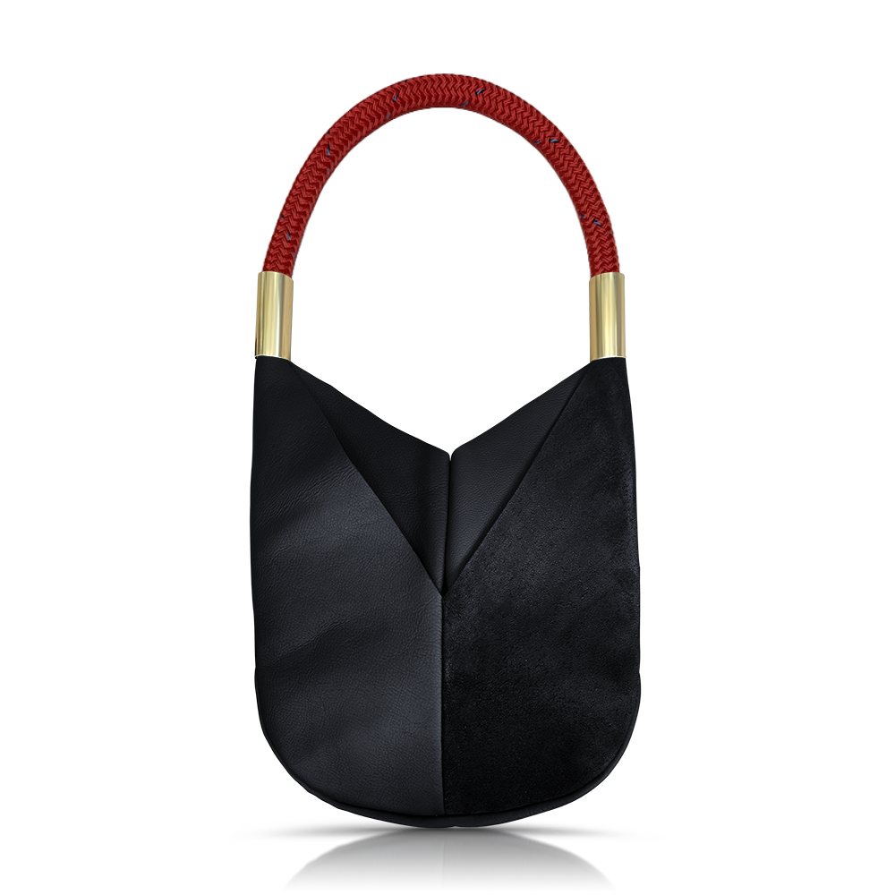 Original Wildwood Bag // Large in Black Leather