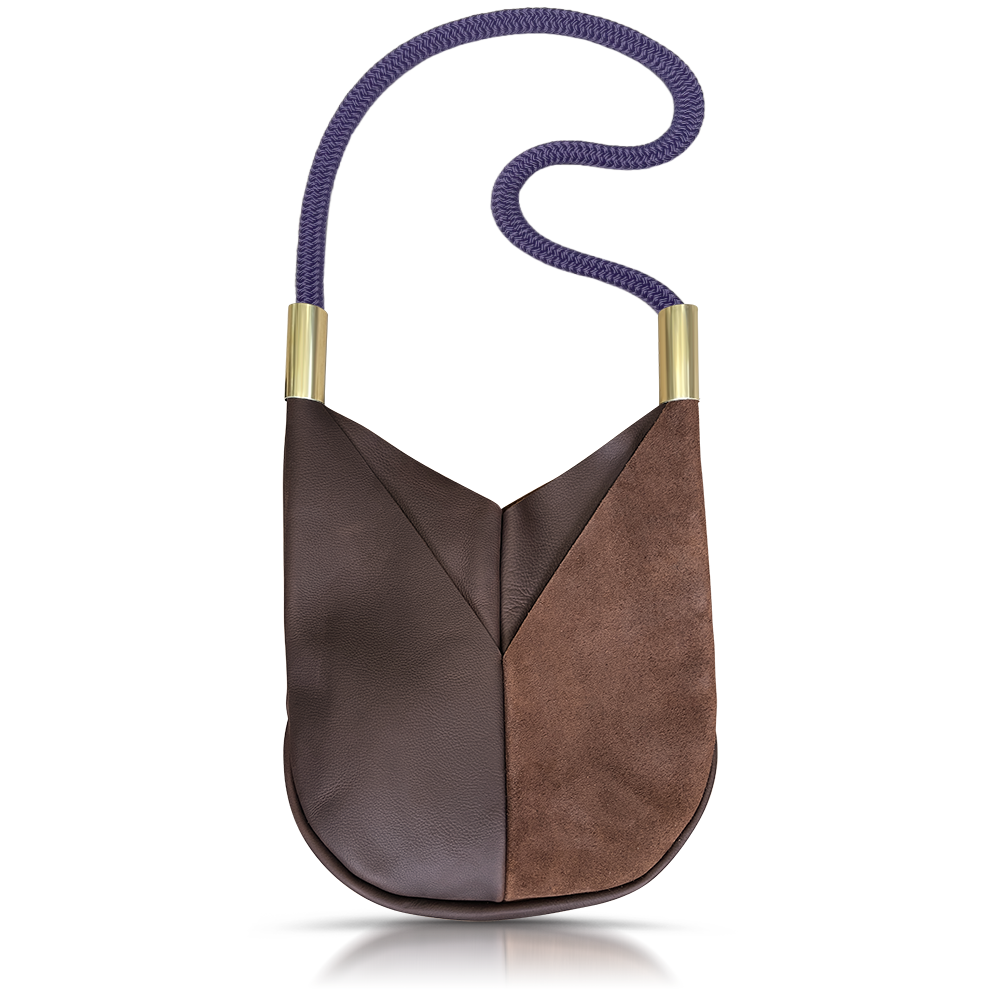 Original Wildwood Bag // Large Crossbody in Brown Leather