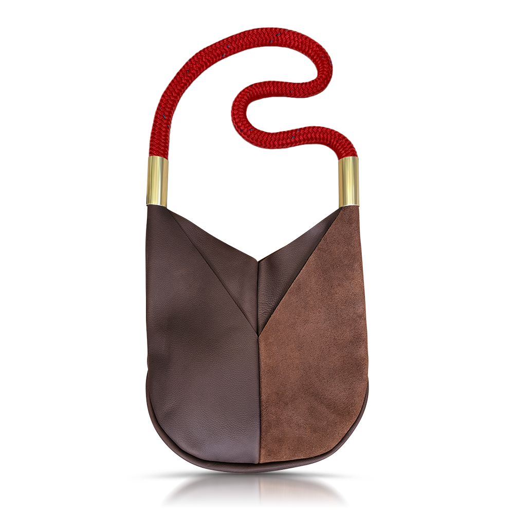 Original Wildwood Bag // Large Crossbody in Brown Leather