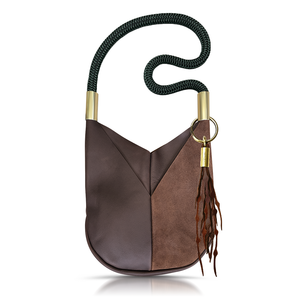 Original Wildwood Bag // Large Crossbody in Brown Leather