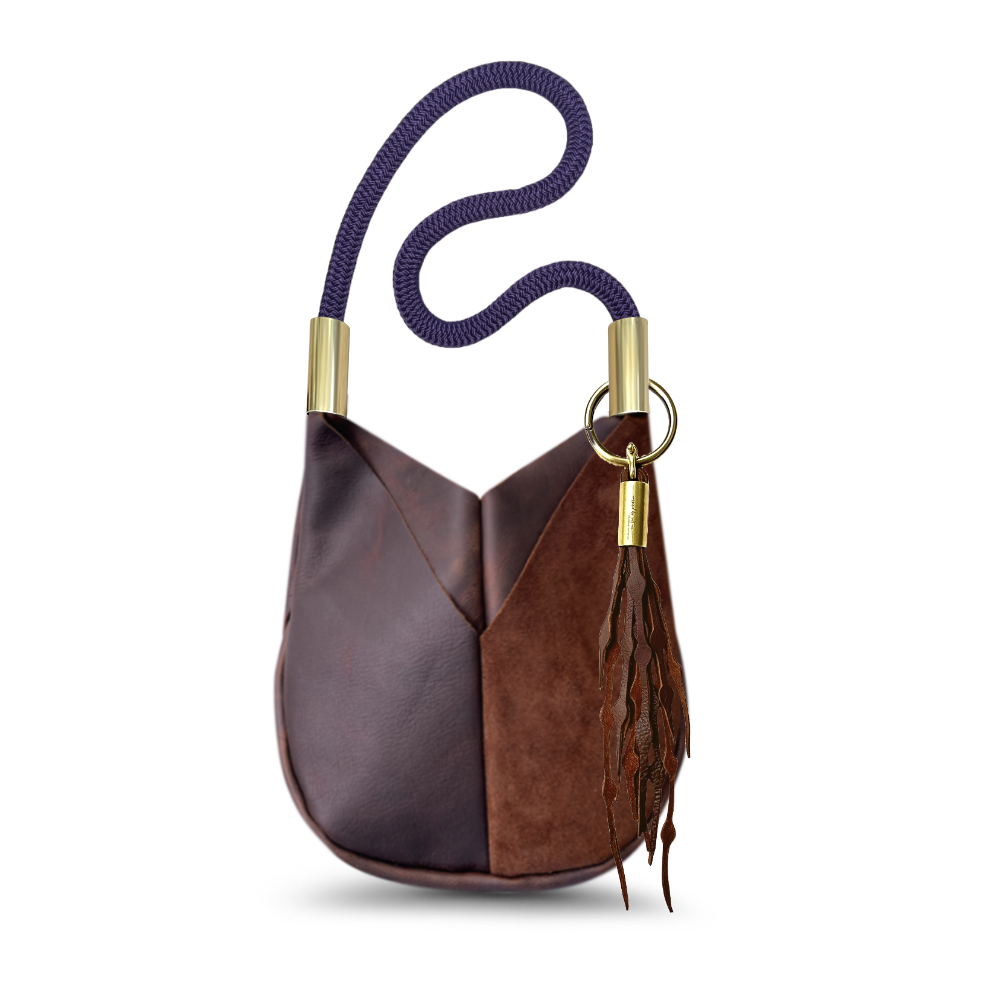 Original Wildwood Bag // Small Crossbody in Brown Leather