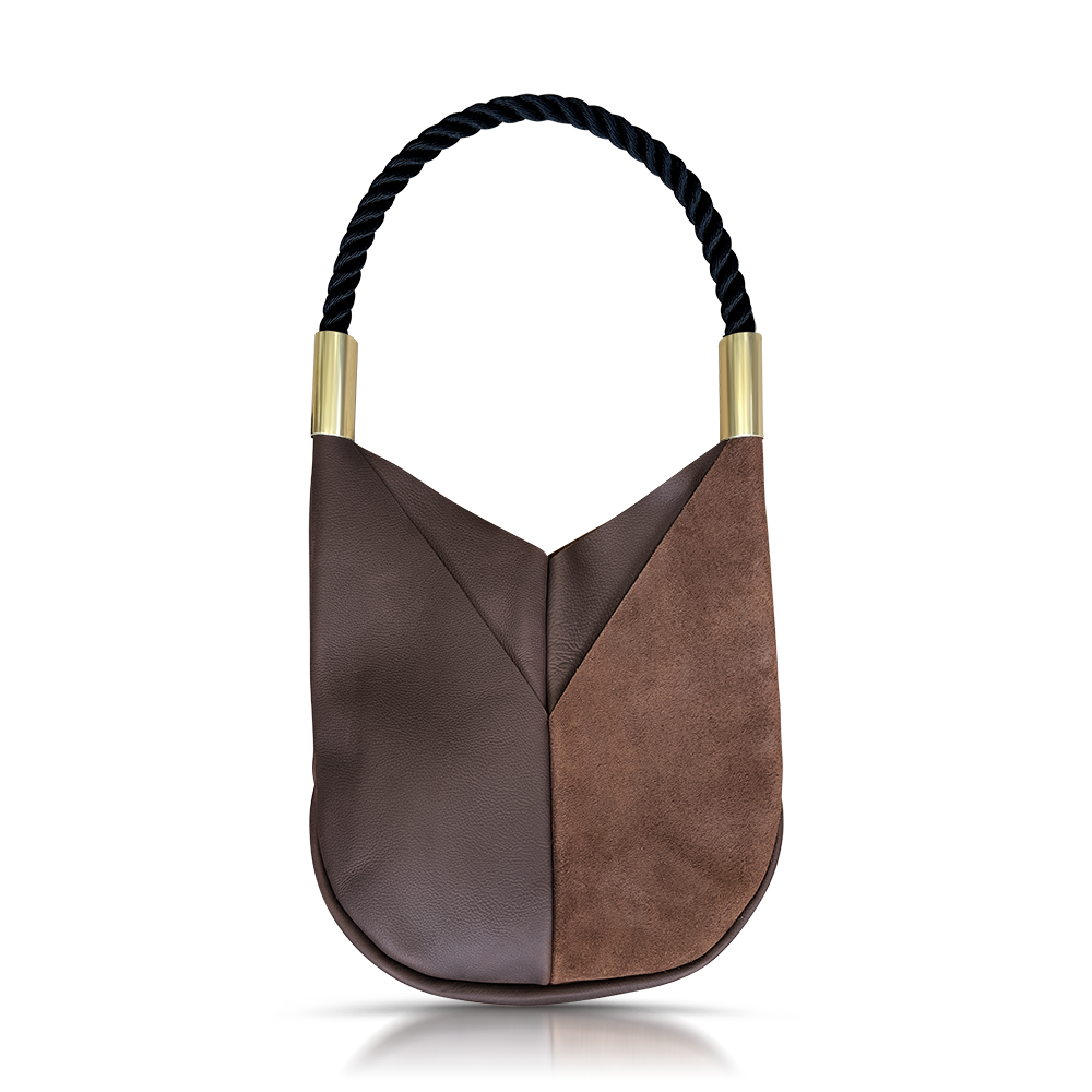 Original Wildwood Bag // Large in Brown Leather Summer Night Black Handbag Only