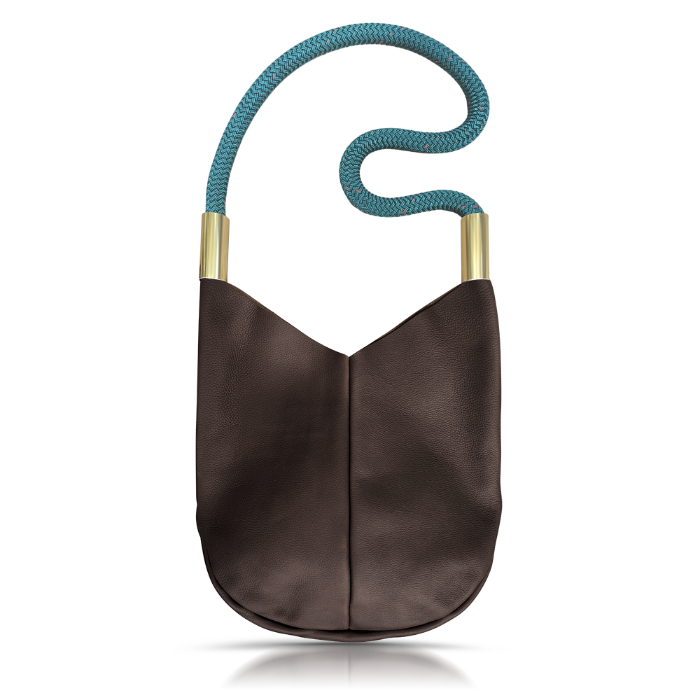 Original Wildwood Bag // Large Crossbody in Brown Leather