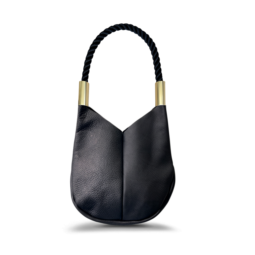 Original Wildwood Bag // Small in Black Leather