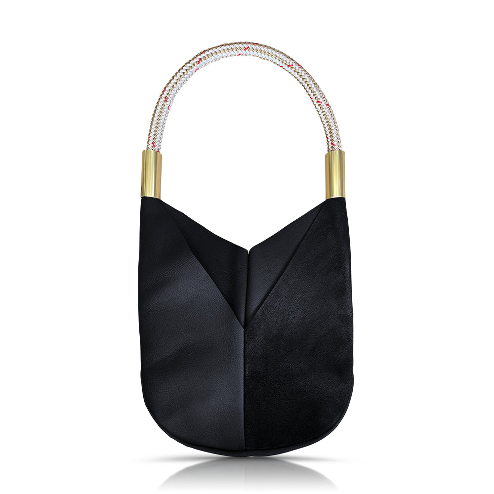 Original Wildwood Bag // Large in Black Leather Handbag Only
