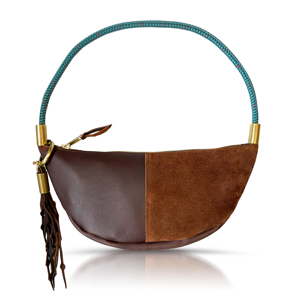 Sling Bag // in Brown Leather