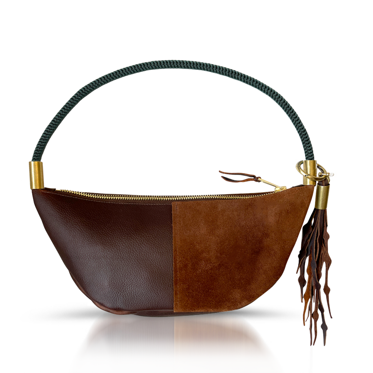 Sling Bag // in Brown Leather