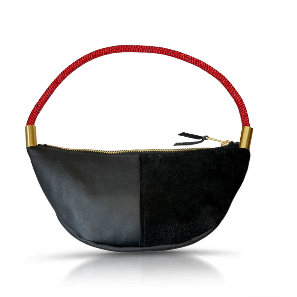 Sling Bag // in Black Leather