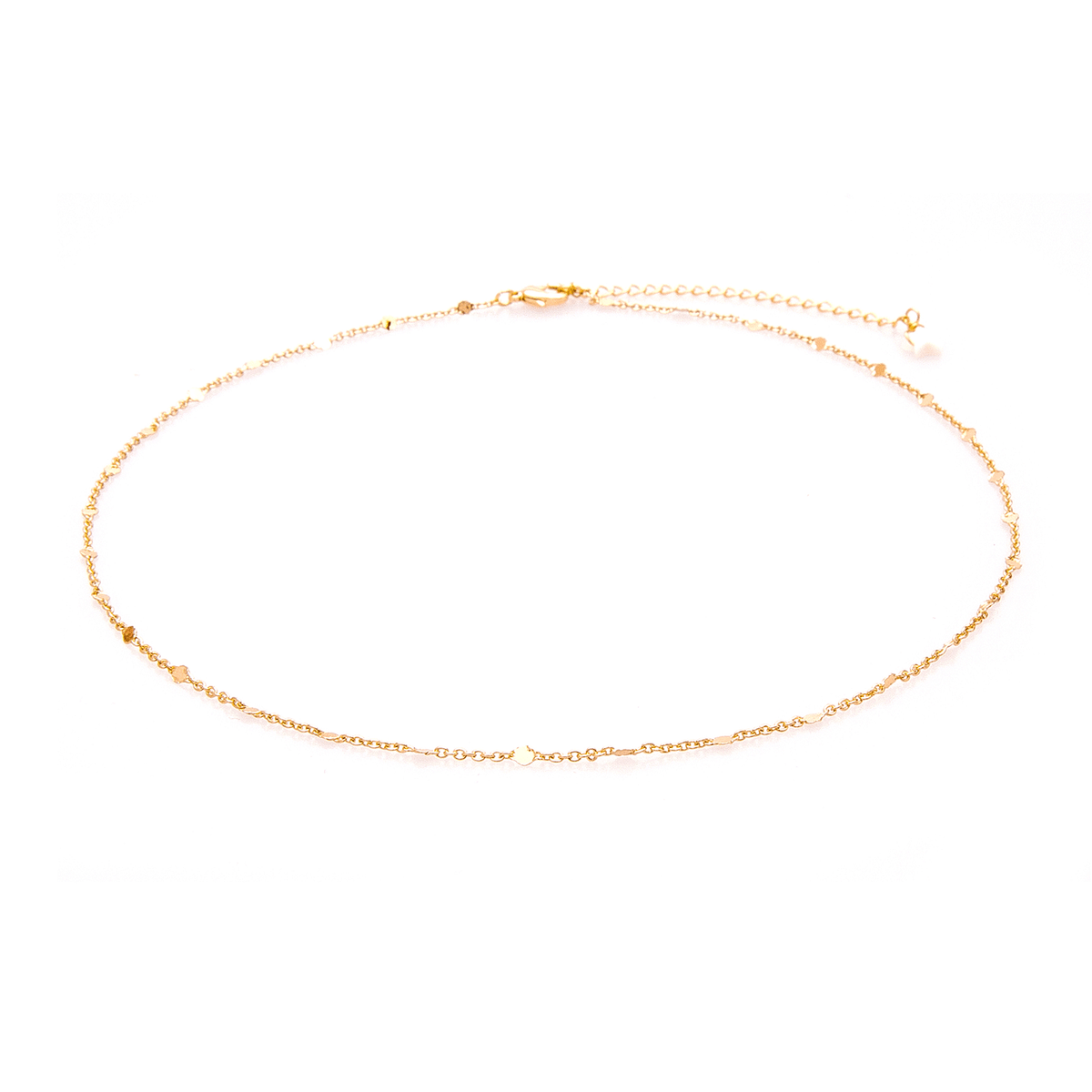 Peace Protector 2mm Healing + Circles in the Sand Necklace Stack