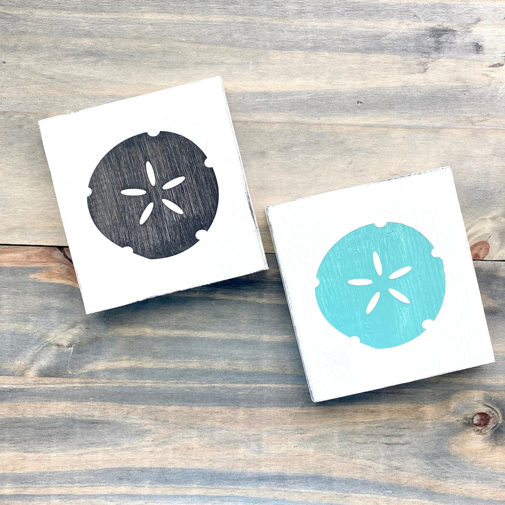 Sand Dollar Sign, 6 x 5.5 in