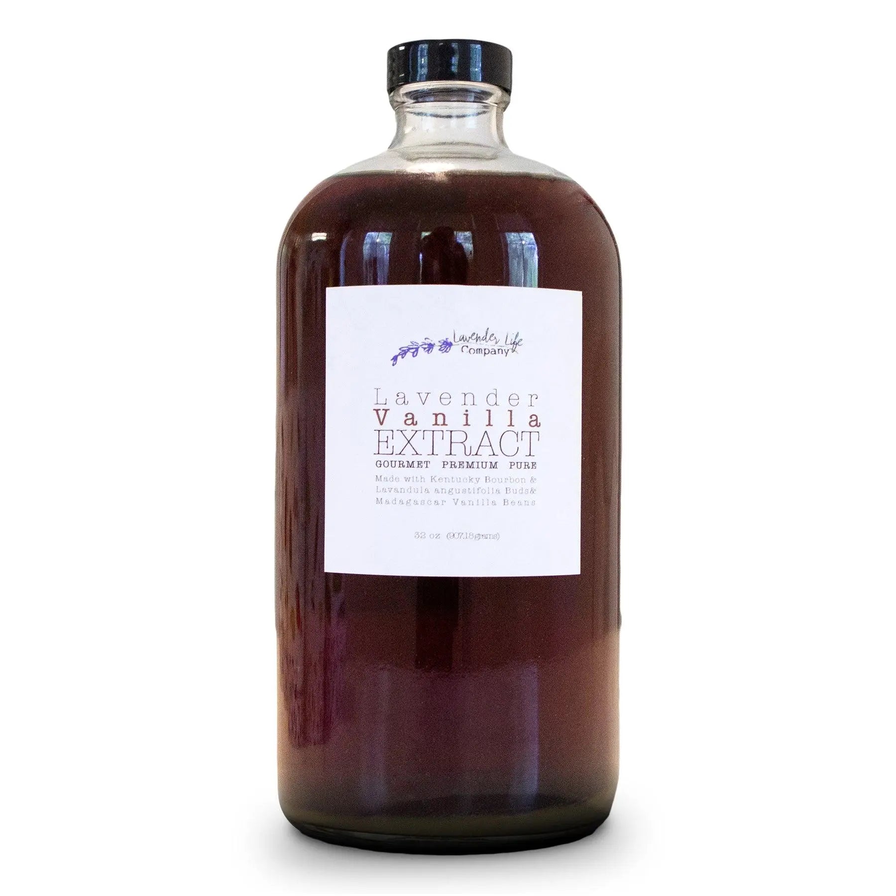 Culinary Lavender Extract - 100% Pure Lavender Vanilla Extract 32 oz