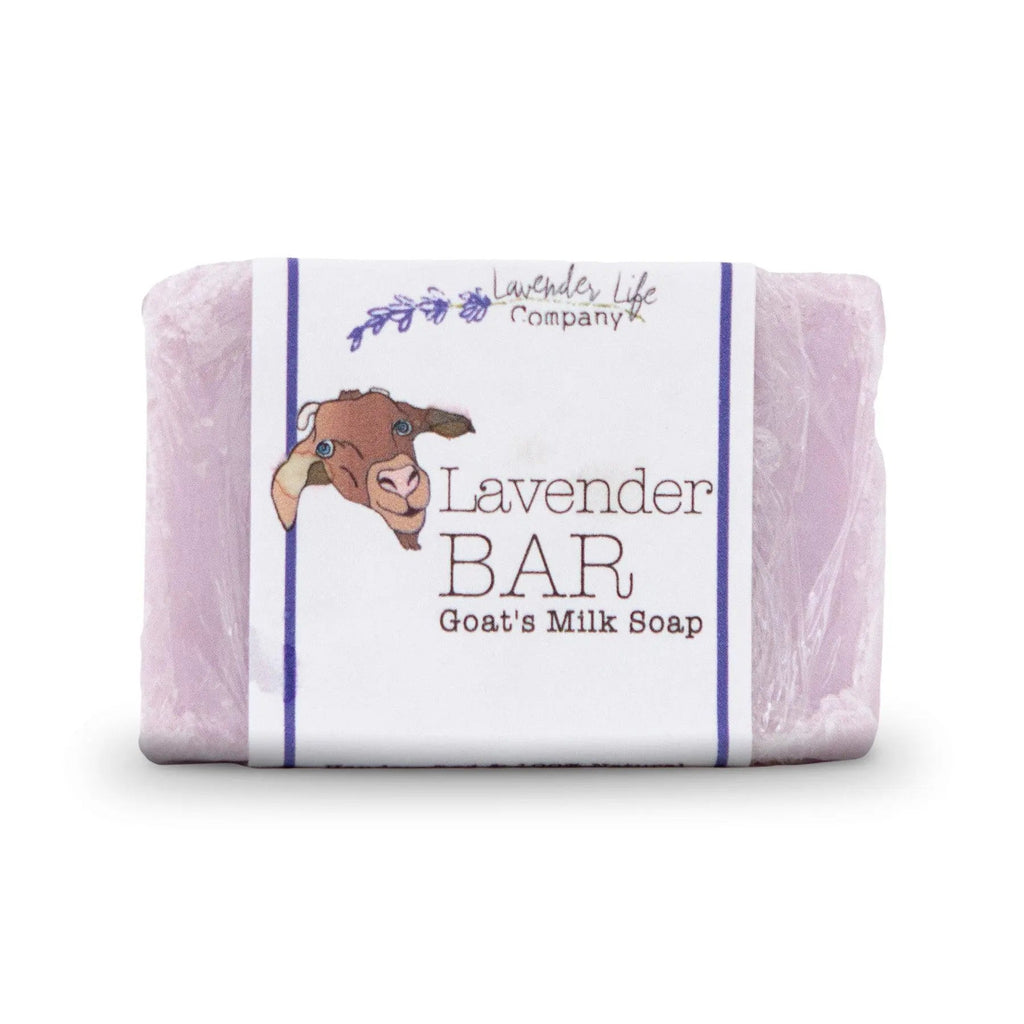 Lavender Bar Soap with Goat's Milk & Organic Lavender 1 Bar