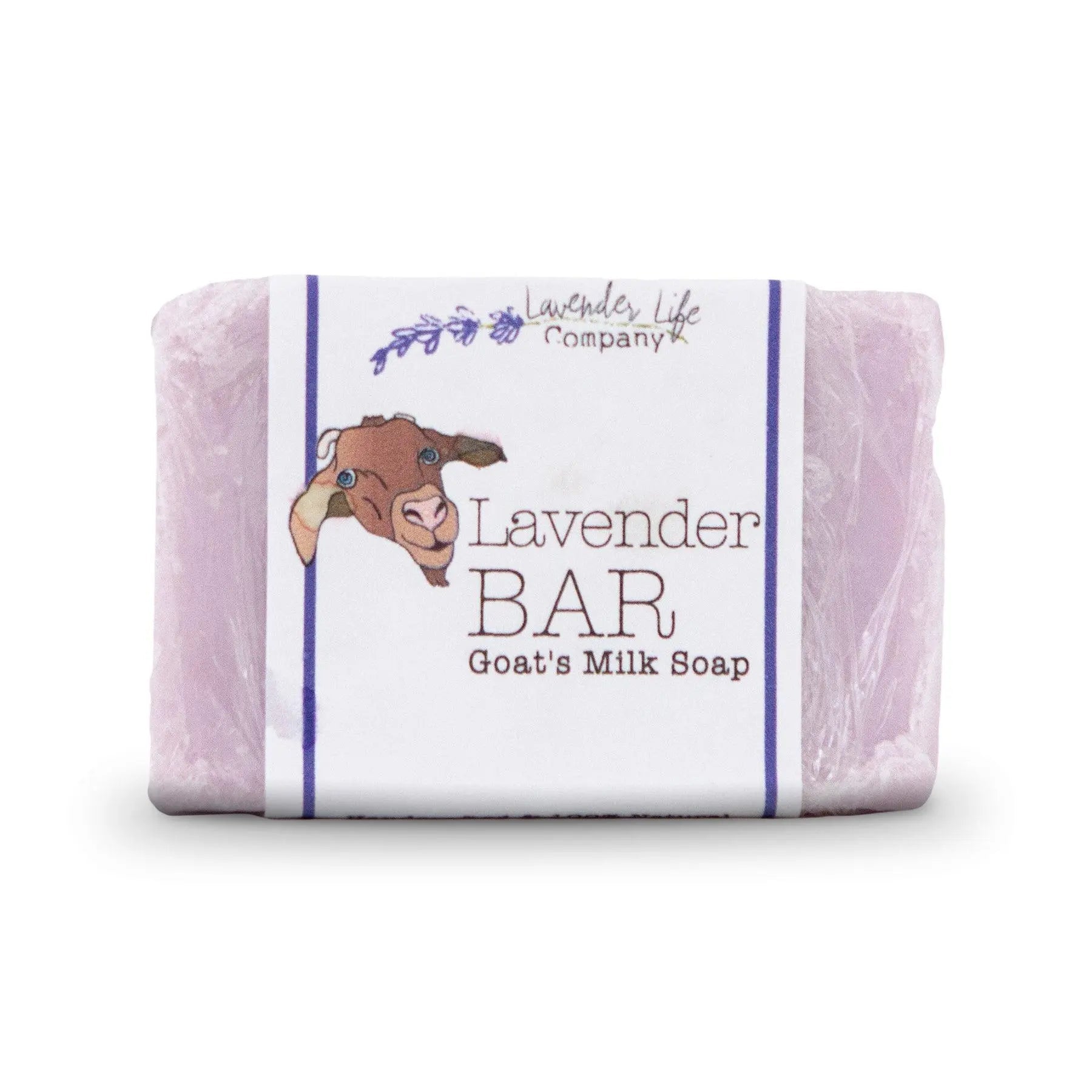 Lavender Bar Soap with Goat's Milk & Organic Lavender 1 Bar