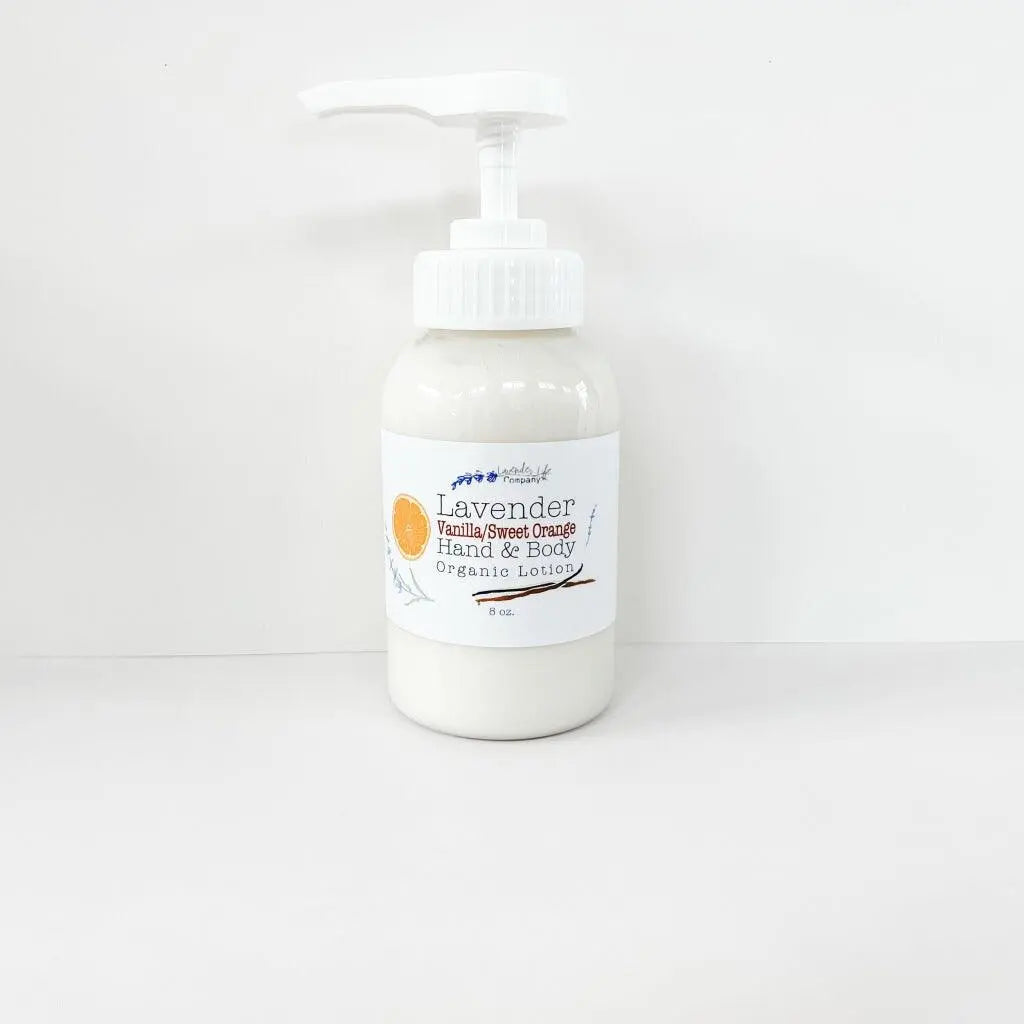 Lavender Hand & Body Lotion Lavender Vanilla Sweet Orange Hand & Body Lotion
