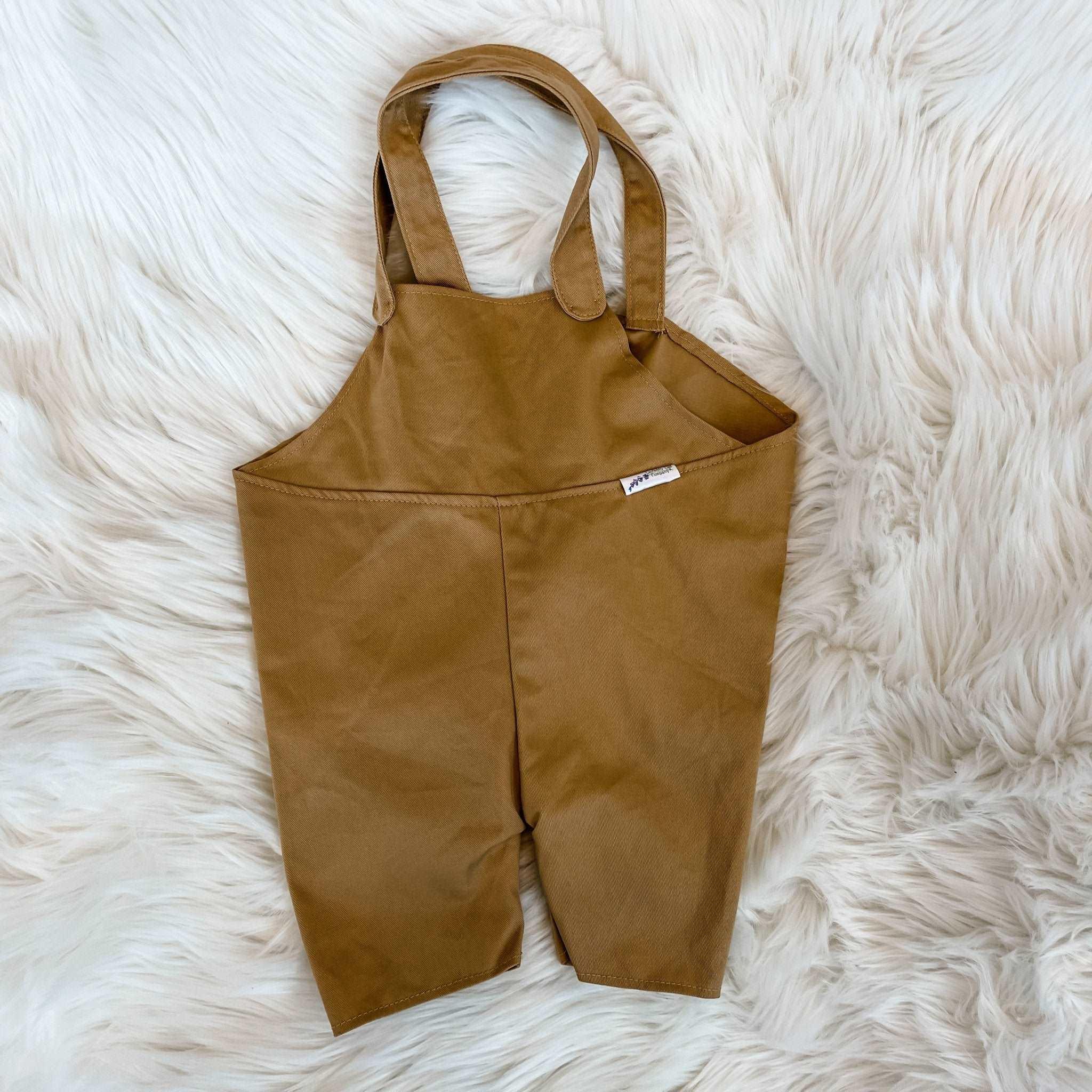 Xander Clothes XL Brown Over-alls