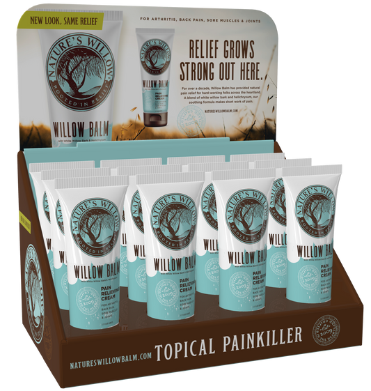 Willow Balm Pain Relief Cream - Pluff Mud Mercantile